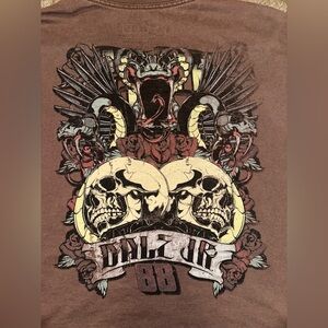 Chase Authentics Brown NASCAR Dale Jr T-Shirt